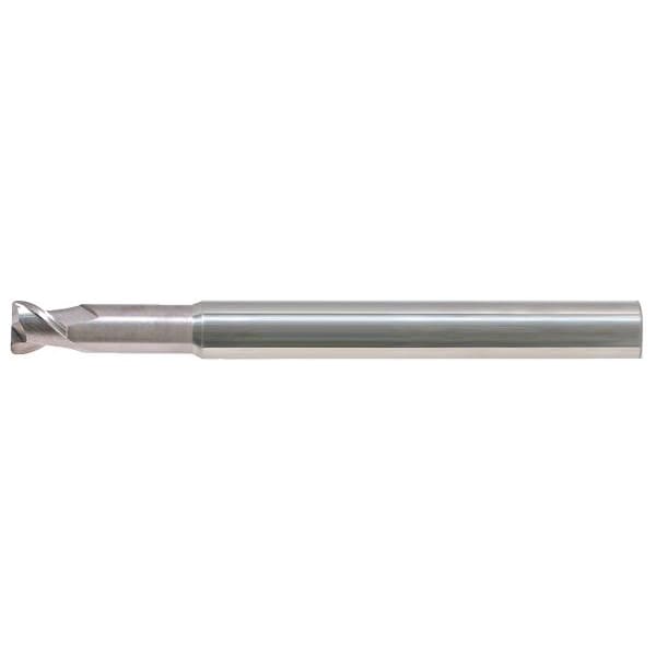 Mastercut Tool 12x12x12x100 2FL 0.5mm Corner Radius 40° Helix Short Flute Endmill, 11mm Neck Diameter, 40mm Reach Length 536-042
